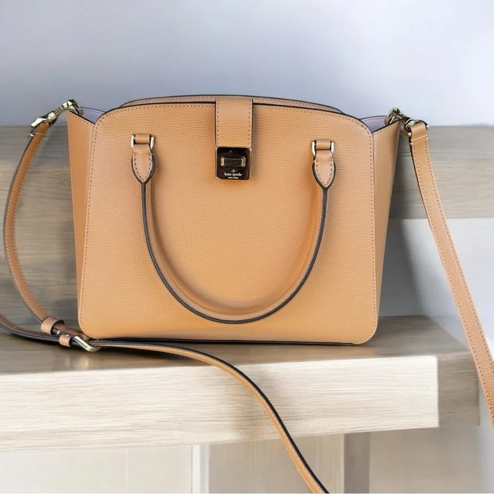Elegant Tan Kate Spade Handbag